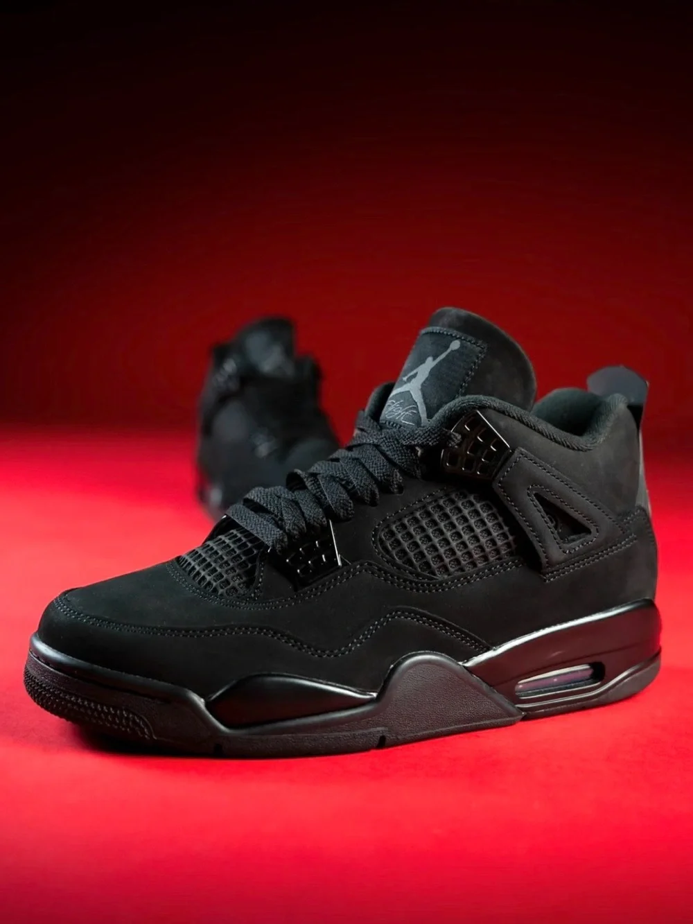 Air Jordan 4 Retro ‘Black Cat 2025’ -Men’s Athletic Shoes Sneakers